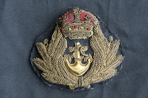 William Parker Titanic cap badge