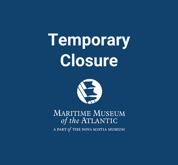 Graphic with the text temporary closure.