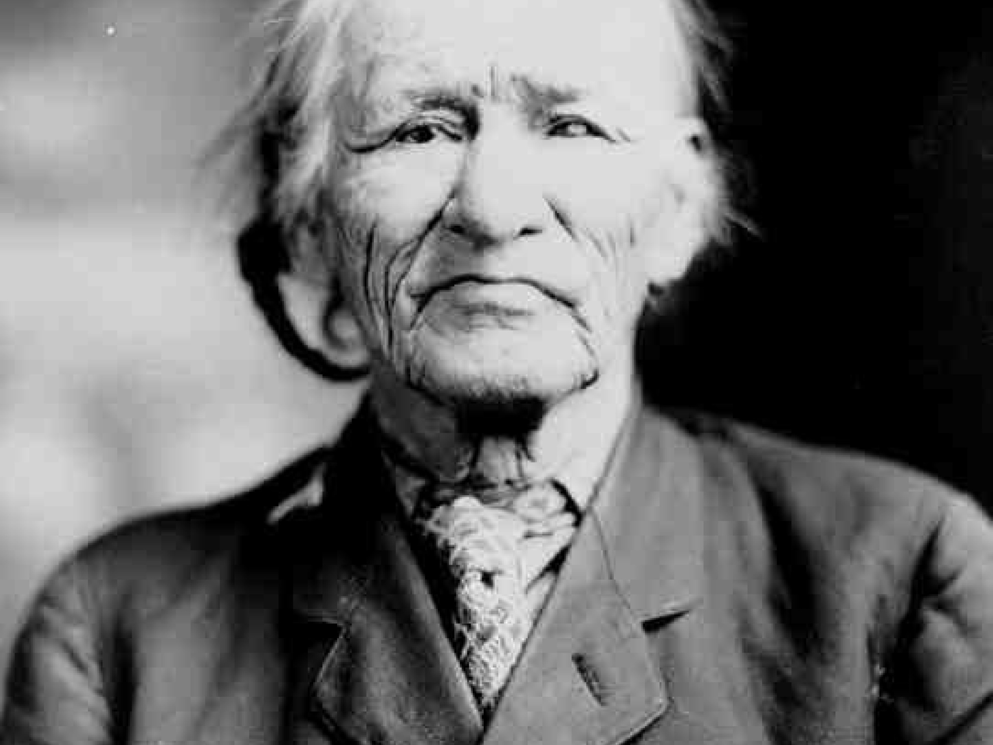 Mi’kmaw elder Jerry Lonecloud (Mi’kmaq Slme’n Laksi, baptised Germain Bartlett Alexis)