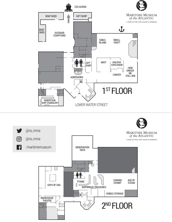 MMA Floor Map - English