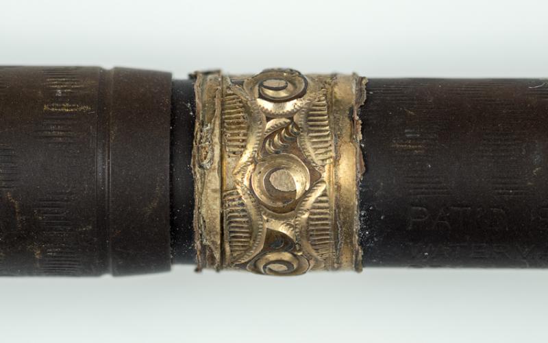 Vincent Coleman's pen. Maritime Museum of the Atlantic, M2004.50.103a,b,c