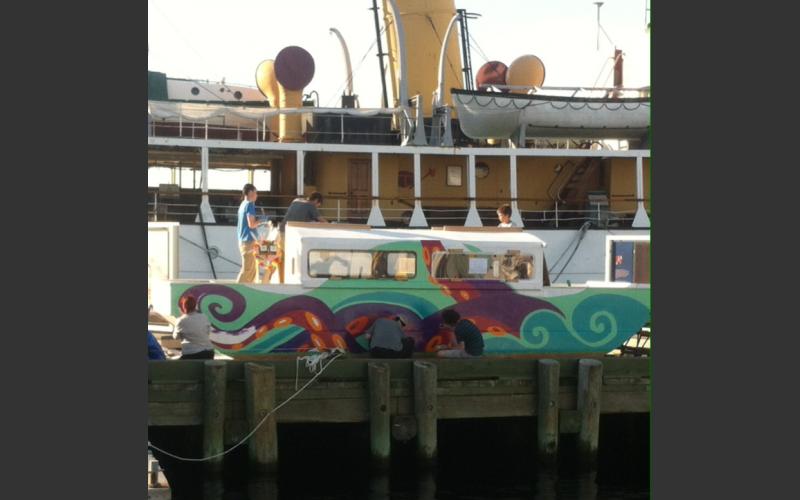 HFX Art Boat from June 21 painting session