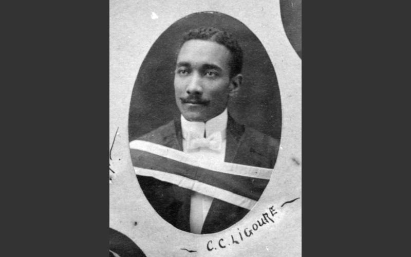 Dr. Ligoure graduation photo (Queen’s University Archives, Queen’s Picture Collection, 96891)Trinidad-born Halifax doctor Clement Courtenay Ligoure treated up to 180 people a day at his Amanda Hospital on North Street.