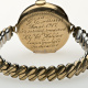 Georgina Miner Gold watch presented to Georgina Miner in recognition of her services following the Explosion.