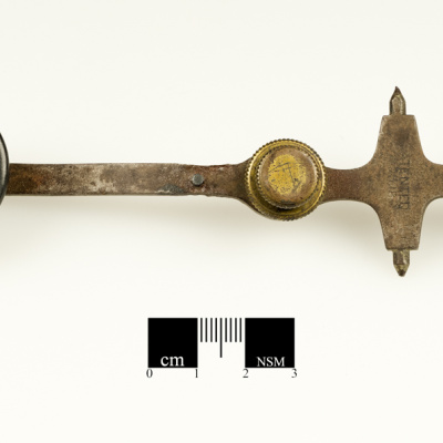 Vincent Coleman's telegraph key, recovered from the wreckage of the station.