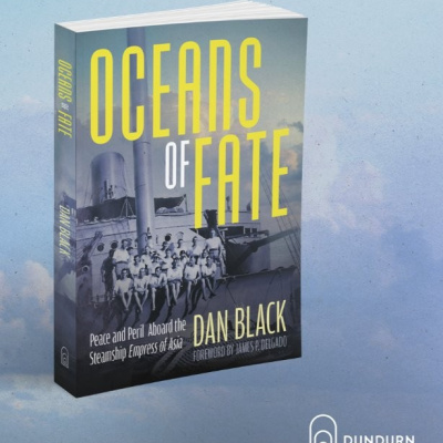 Oceans of Fate: Peace and Peril Aboard the Steamship Empress of Asia book cover.