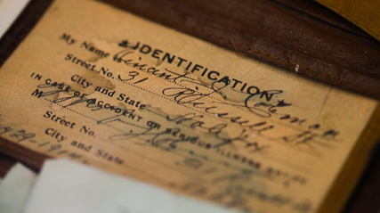 Vincent Coleman's id card.
